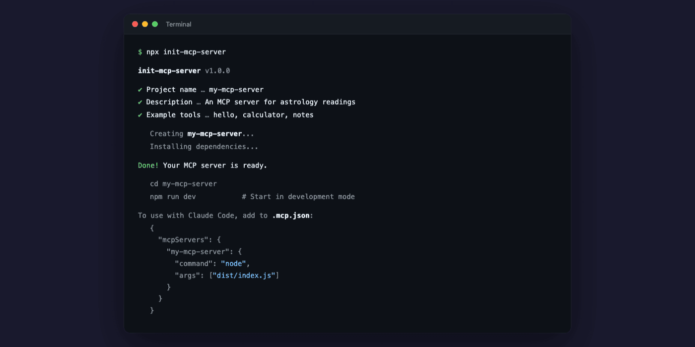 create-mcp-server