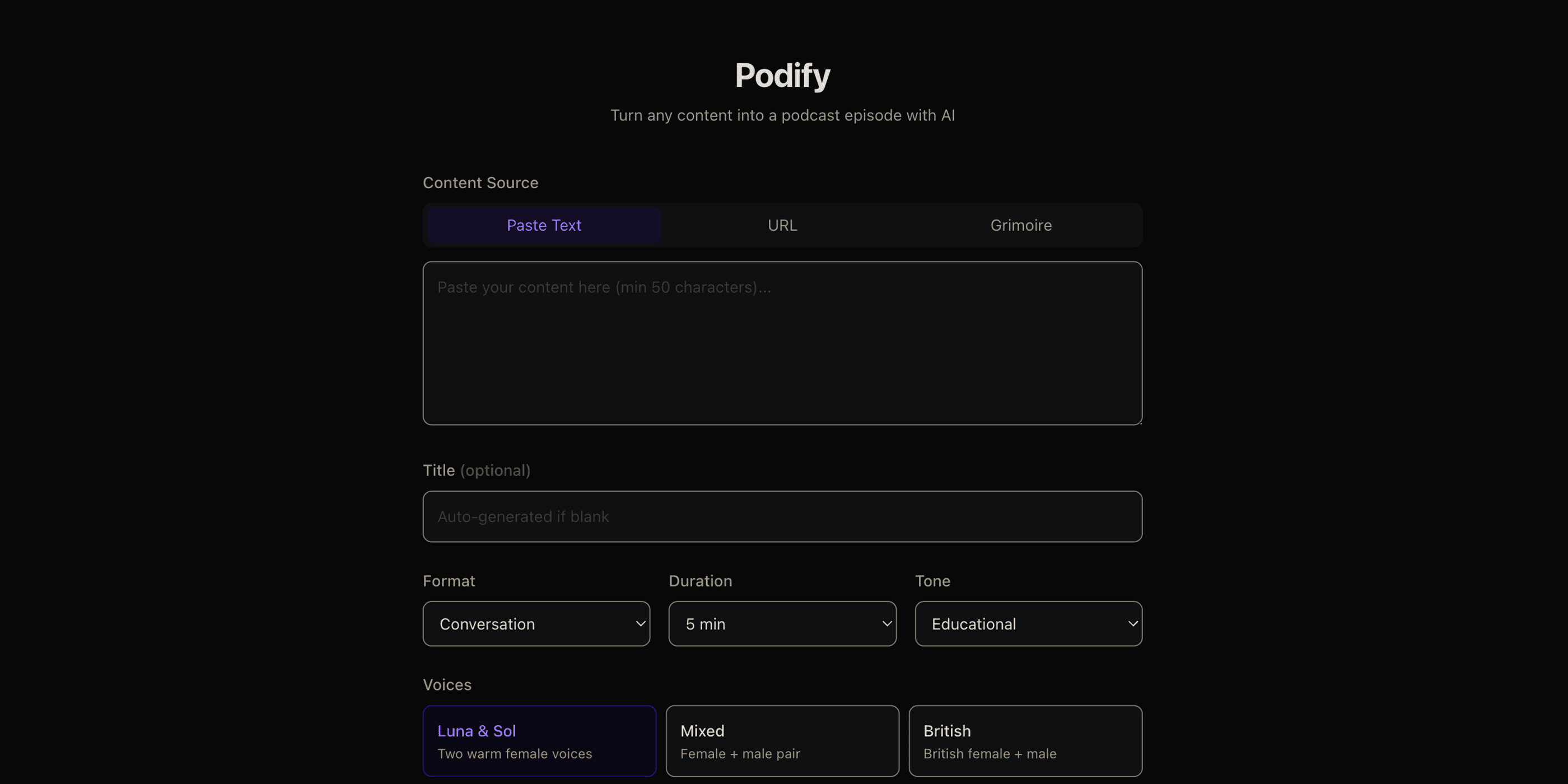 Podify