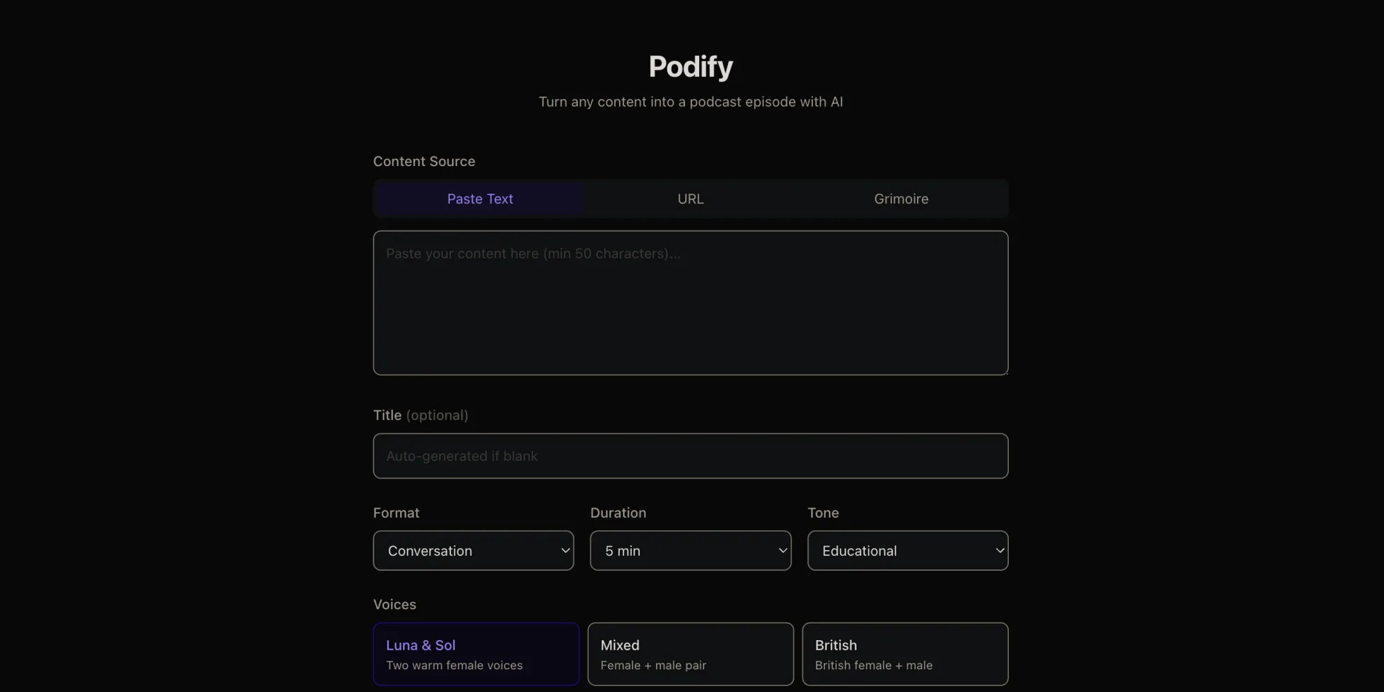 Podify
